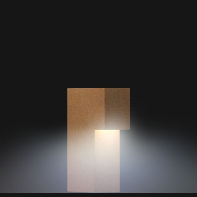 Luce da esterno "Nano Star" Ruggine