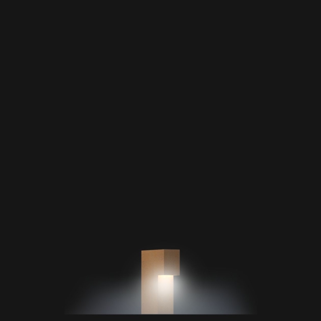 Luce da esterno "Nano Star" Ruggine