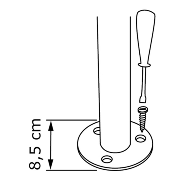 Cassetta postali in serie Jumbo for Two Rosso con ribaltina in acciaio inox