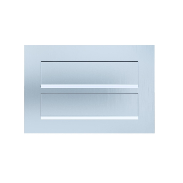 Cassetta postale da incasso Como for Two realizzata in acciaio inox