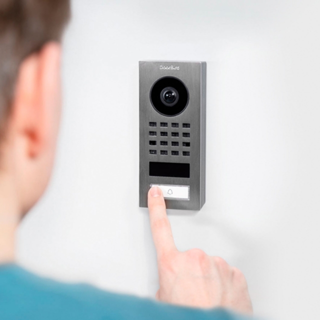 Citofono da superficie Smart-ON for Two Doorbird D1102V in bianco
