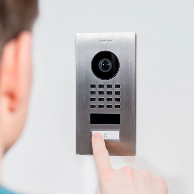 Citofono da superficie Smart-ON for Two Doorbird D1102KV con Keypad modulo in antracite