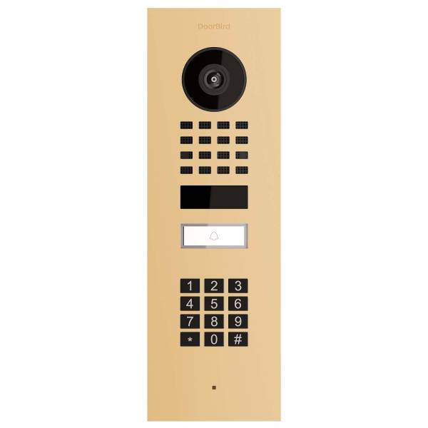 Citofono da incasso Smart-IN Doorbird D1101KV con Keypad modulo in beige