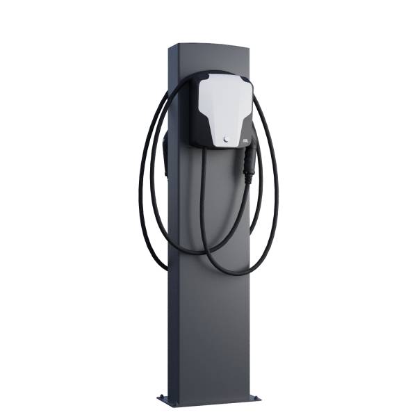 ABL Wallbox EnergizeStand for Two con piastra di base in antracite