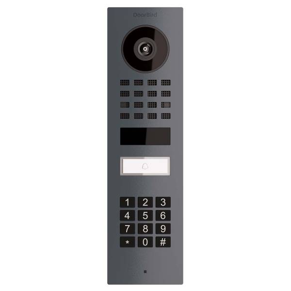 Citofono da superficie Smart-ON Doorbird D1101KV con Keypad modulo in antracite