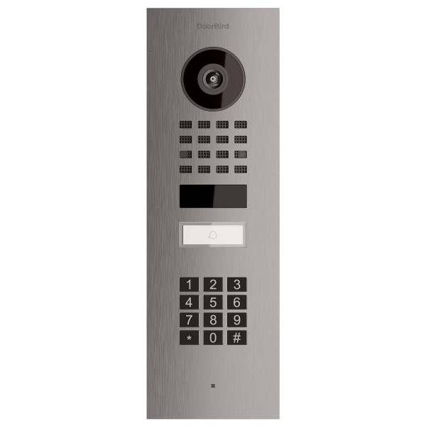 Citofono da incasso Smart-IN Doorbird D1101KV con Keypad modulo in acciaio inossidabile