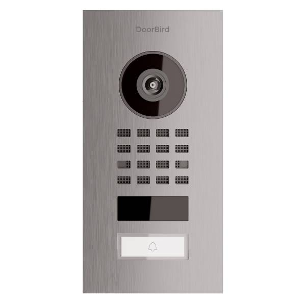 Citofono da incasso Smart-IN Doorbird D1101V in acciaio inossidabile