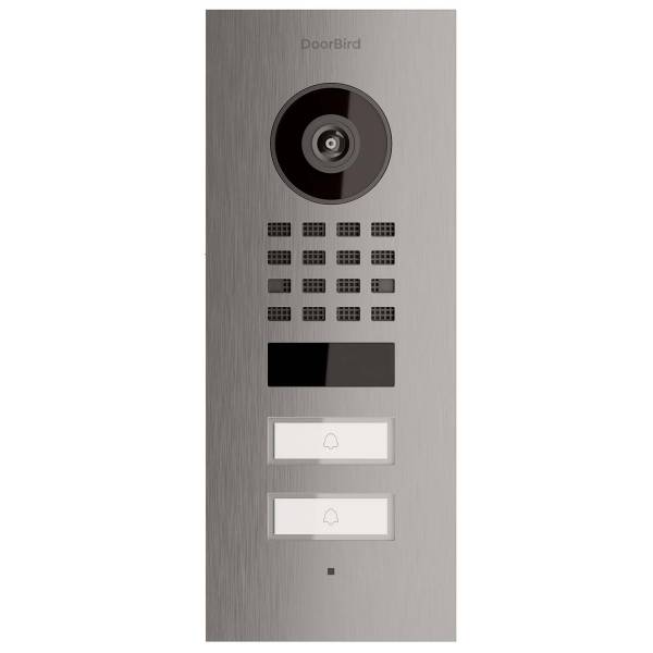 Citofono da incasso Smart-IN for Two Doorbird D1102V in acciaio inossidabile