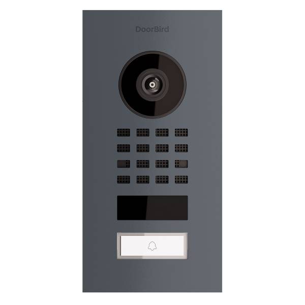 Citofono da incasso Smart-IN Doorbird D1101V in antracite