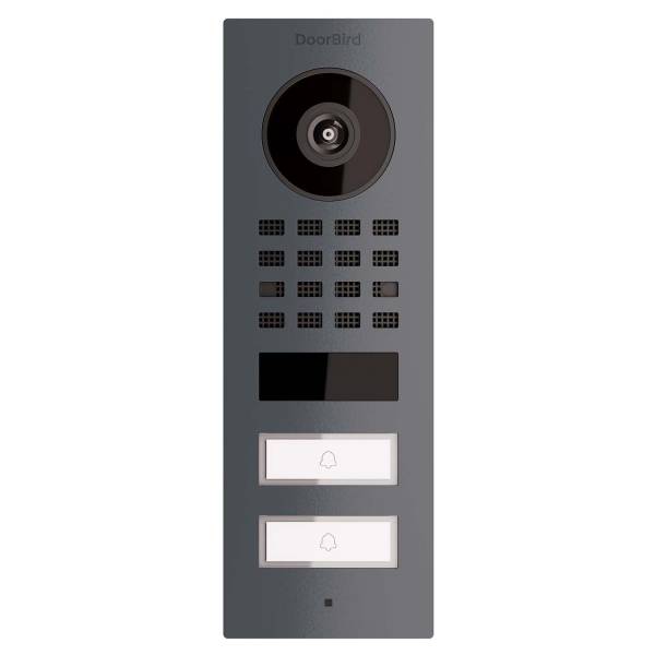 Citofono da superficie Smart-ON for Two Doorbird D1102V in antracite