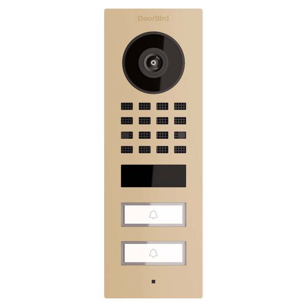 Citofono da superficie Smart-ON for Two Doorbird D1102V in beige