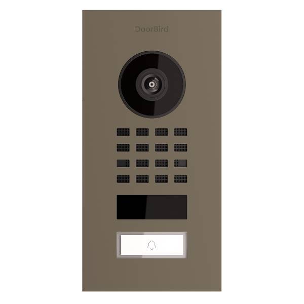 Citofono da incasso Smart-IN Doorbird D1101V in beige-grigio