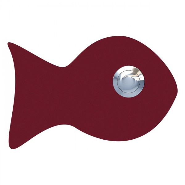 Pulsante campanello Fisch Rosso