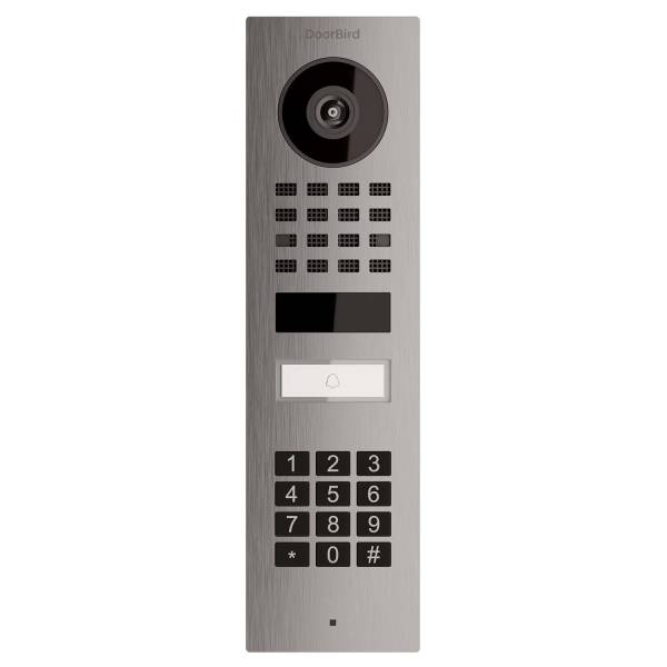 Citofono da superficie Smart-ON Doorbird D1101KV con Keypad modulo in acciaio inossidabile