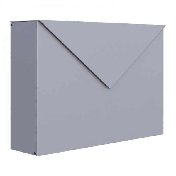 Briefkasten Design Wandbriefkasten Grau