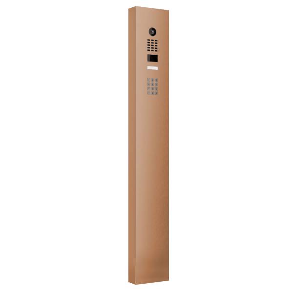 Citofono con supporto Smart Doorbird D1101KV con modulo tastiera in Effetto bronzo