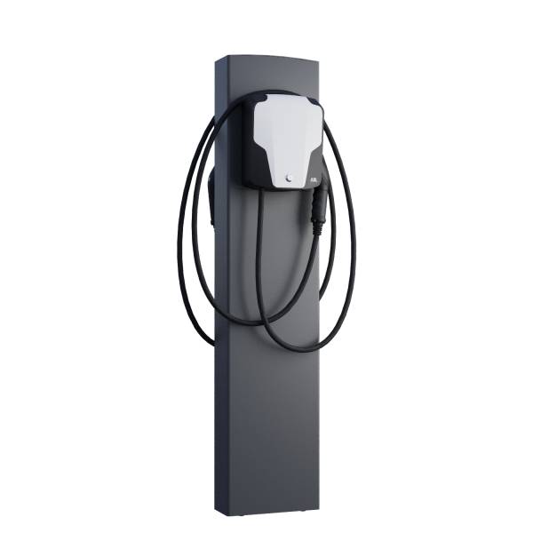 ABL Wallbox EnergizeStand for Two con ancora in antracite