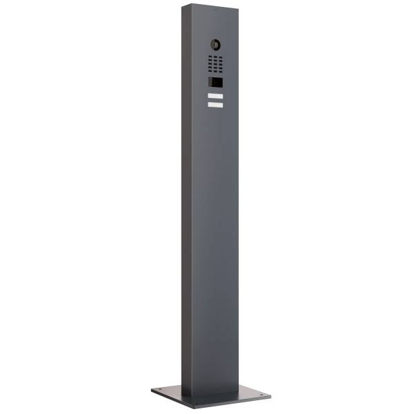 Citofono con supporto incluso piastra di base Smart for Two Doorbird D1102V in Antracite