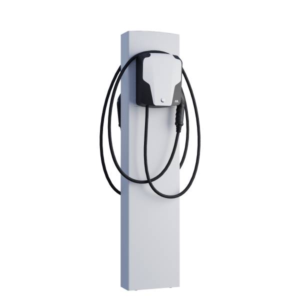 ABL Wallbox EnergizeStand for Two con ancora in bianco