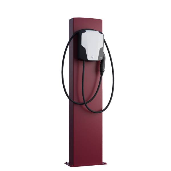 ABL Wallbox EnergizeStand con pistra di base in rosso