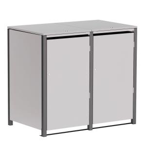 Box copri bidoni Hugo doppia  - 240 litri