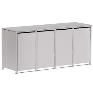 Box copri bidoni Helmut quadruplo  - 120 litri