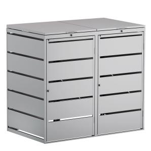 Box copri bidoni Edda doppia  - 240 litri