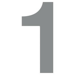 Numero civico ''1''