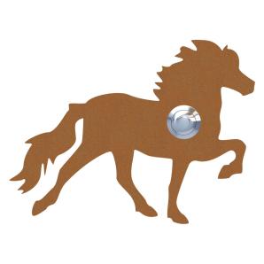 Pulsante campanello Cavallo islandese/Tölter