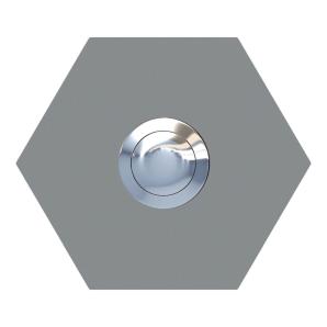Pulsante campanello Esagono
