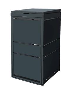 Box copri bidoni Oskar per una  - 120 litri