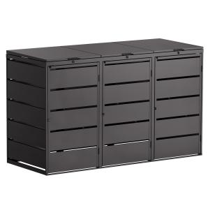 Box copri bidoni Edda triplo  - 240 litri