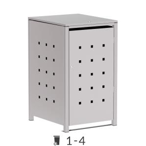 Box copri bidoni Wilhelm con coperchio - 240 litri