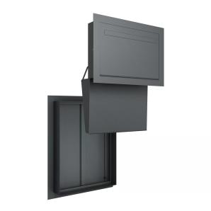 Cassetta postale per pacchi Windsor in 3 taglie | Rimozione dal retro